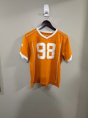 Rivalry Threads Orange and White Number 98 University of Tennessee Kids Jersey.